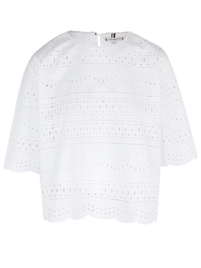 TOMMY HILFIGER Bluse weiß | 40
